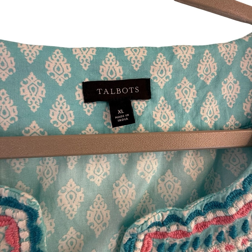 Talbots Bundle Sleeveless Cotton Tops Shirts - SZ XL - 2 NWT - 4 Pieces - Picture 12 of 15